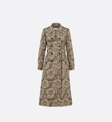 toile de jouy dior trench coat|toile de jouy.